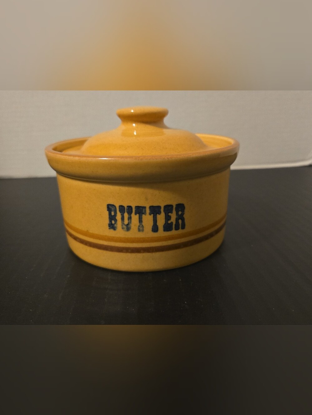 Pfaltzgraff Vintage Butter Tub Crock #65 Trinket Kitchen